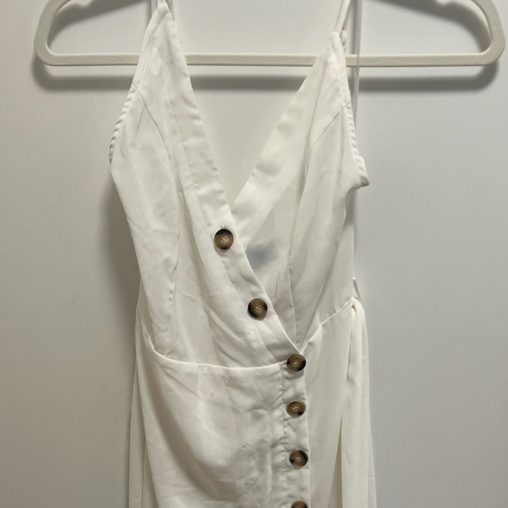 Vici White Midi Dress never worn